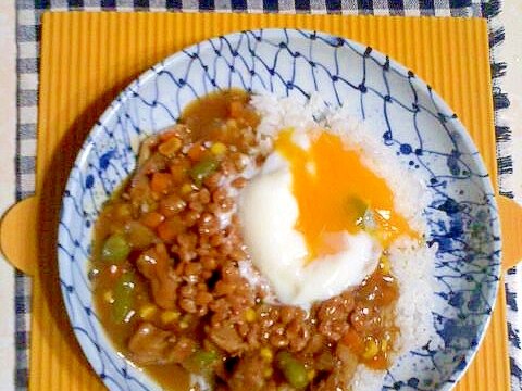 温玉納豆のカレー♪